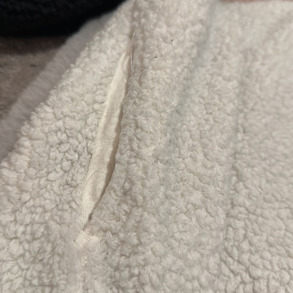 Color-Block Wool Quarter Zip - Picture 2 of 5